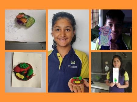 Thanksgiving Day Activity by students of Grade 6 & 7